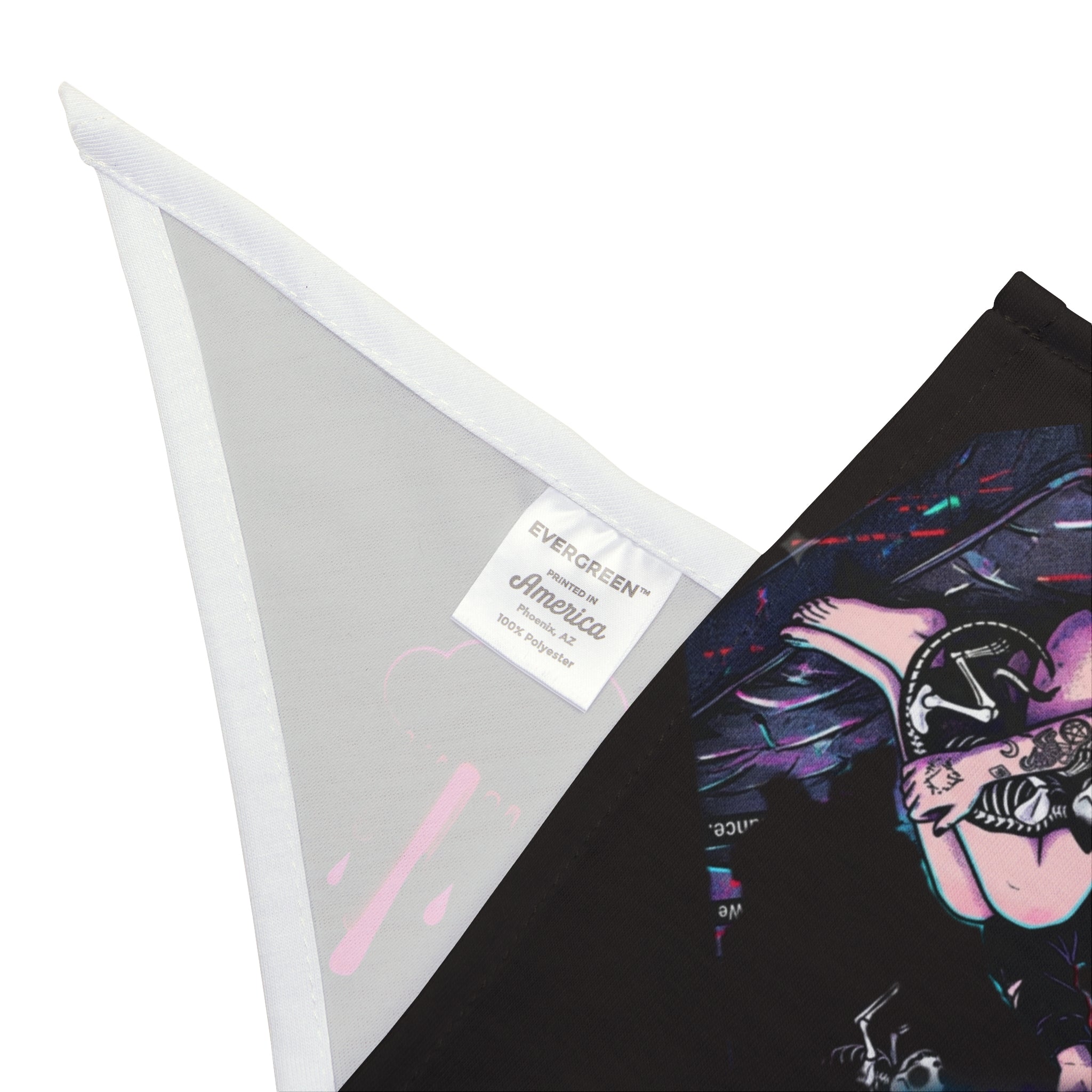 Cat Bandana — Neon Design "<<kitties>> //killed// [corp]"